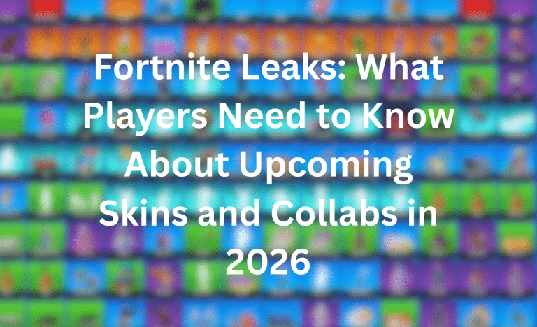 Fortnite Leaks