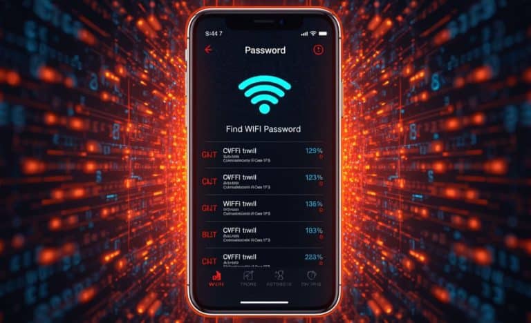 How to find wifi password